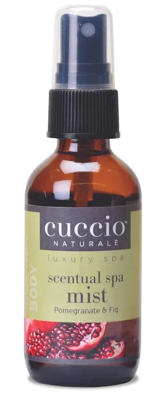 Cuccio 4 Piece Spa To Go Kit – Pomegranate & Fig – Complete Skincare Set for Exfoliation, Hydration, and Revitalization - ...
