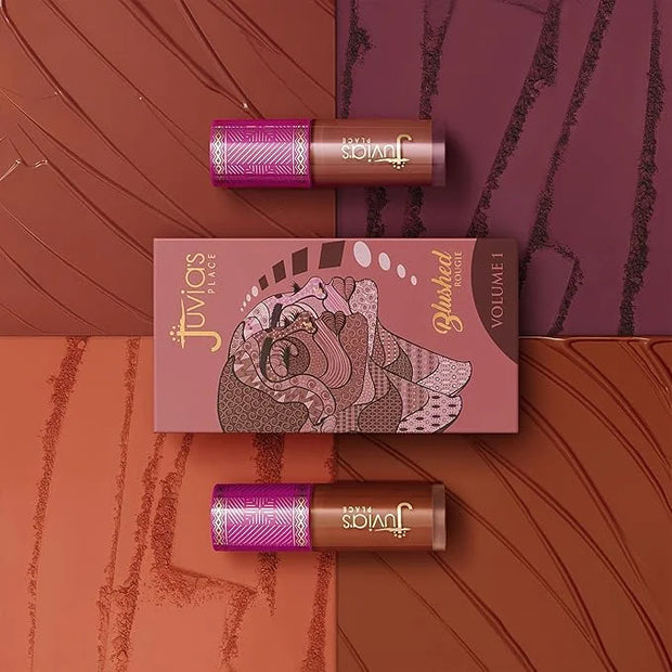 Juvia's Place Blushed Liquid Blush PinkLady - Dewy Tint Cheeks Makeup Glow Pigment Effortless Beauty Long Lasting Cosmetic...