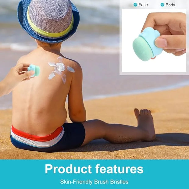 WALLFID 4PCS Sunscreen Applicator for