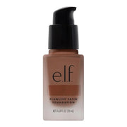e.l.f. Flawless Satin Foundation, Lightweight & Medium Coverage, Semi-Matte Finish, Vegan & Cruelty-Free, Spice, 0.68 Fl O...