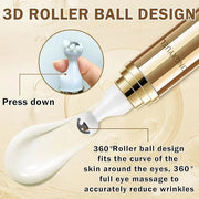 Eye Cream for Dark Circles Puffiness and Bags Eye Serum Eye Roller for Puffy Eyes Under Eye Cream for for Women Daily Skin...
