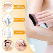 2pcs Self Tanning Brushes, Soft Bristles Body Makeup Brush Liquid Foundation Self Tan Blending Brush Tanning Brush Applica...