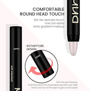 evpct 2Pcs Cream Eyeshadow Sticks Set for Eyes Waterproof, Pearl Shimmer Matte Eye shadow Stick Pencil Pen Bulk sombras en...