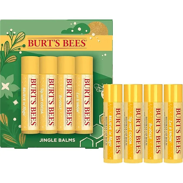 Burt's Bees Christmas Gifts, 4 Lip Balm