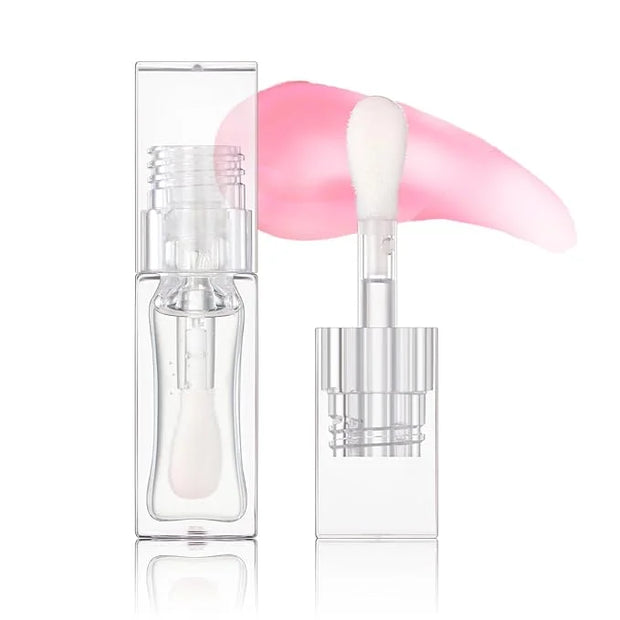 Magic Color Changing Moisturizing Lip Glow Oil + Plumping Lipstick, Hydrating Lip Gloss Balm, Transparent Lip Care, Non-St...