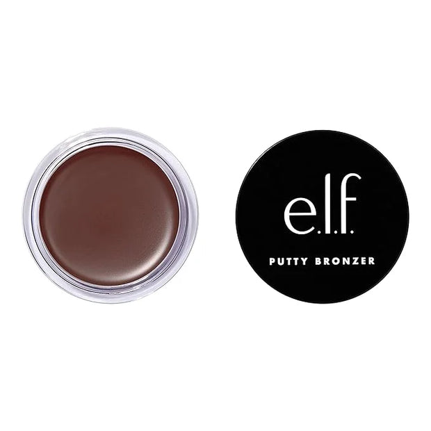 e.l.f. Putty Bronzer, Creamy & Highly Pigmented Formula, Creates a Long-Lasting Bronzed Glow, Infused with Argan Oil & Vit...