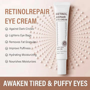 Magic Retinol Eye Cream for Dark Circles Puffiness and Bags Under Eyes, Instant Results Firm Eye Tightener Reduce Fine Lin...