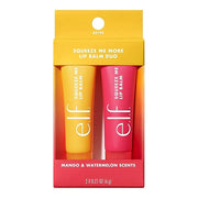 e.l.f. Squeeze Me More Lip Balm Duo, Moisturizing Balm For A Sheer Tint Of Color, Made With Hyaluronic Acid, Vegan & Cruel...