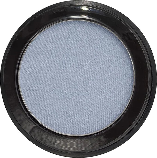 Light Blue Silver Grey Shimmering Pressed Powder Single Vegan Eyeshadow; Talc, Paraben & Cruelty Free - Product Image