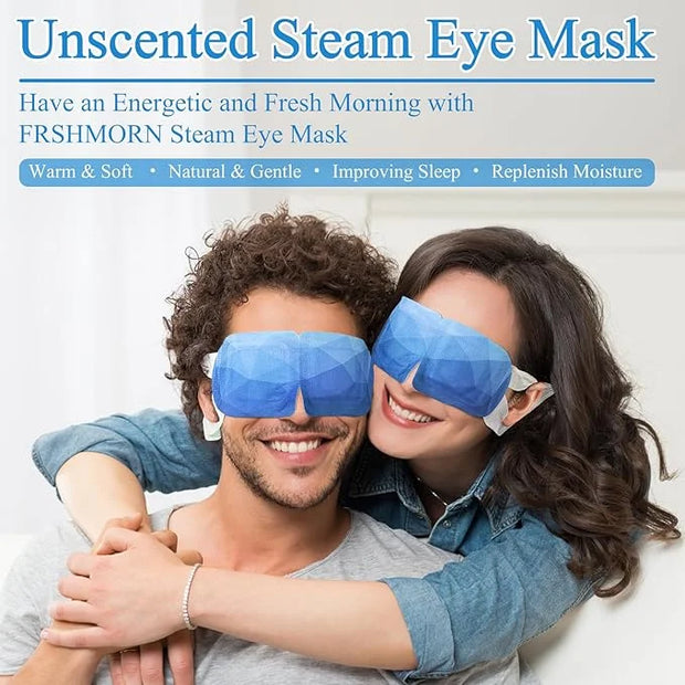 16 Packs Steam Eye Mask, Heated Eye Mask for Sleeping, Warm Compress for Eyes, Self Heating Disposal Eye Mask Comfortable ...