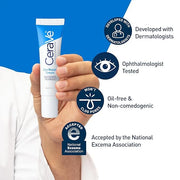 CeraVe Eye Repair Cream, Under Eye Cream For Puffiness And Bags Under Eyes, Hyaluronic Acid + Niacinamide + Marine Botanic...