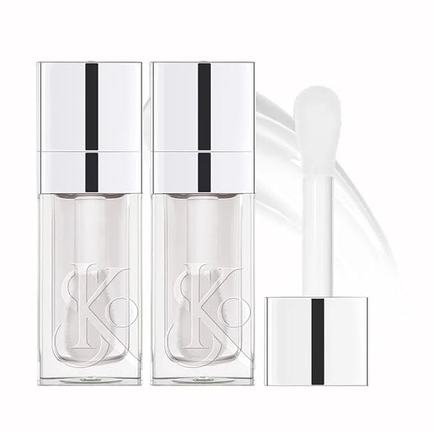 2PCS Lip Gloss Oil Set, Hydrating Lip Oil for Women, Moisturizing Lip Balm for Smooth Lip Lines, Nourishing Lip Treatment ...