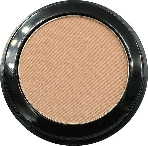 Amaretto Matte Light Brown Beige Peach Pressed Powder Single Vegan Eyeshadow; Talc, Paraben & Cruelty Free - Product Image