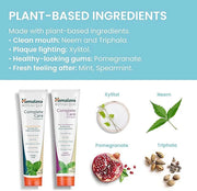 Himalaya Botanique Complete Care Toothpaste, Mint and Spearmint - Fluoride Free Toothpaste for Clean Teeth & Fresh Breath ...