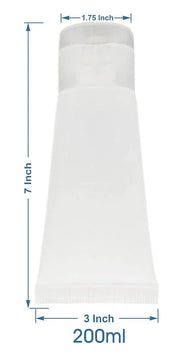 (4pcs per pack) 200ml CLEAR Empty