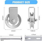 Home Gym Pulley System Garage,304 Stainless - Product Image