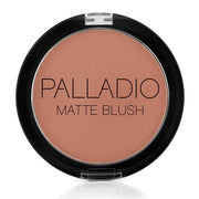 Palladio Matte Blush, Brushes onto Cheeks Smoothly, Soft Matte Look and Even Finish, Flawless Velvety Coverage, Effortless...