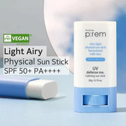 MAKEP:REM [make p:rem] UV defense me. Calming sun stick SPF 50 | non-nano zinc oxide physical sunscreen for face | UVA/UVB...