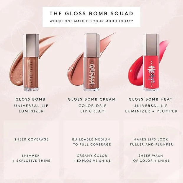 Fenty Beauty by Rihanna Gloss Bomb Heat Universal Lip Luminizer + Plumper Fu$$y - Product Image
