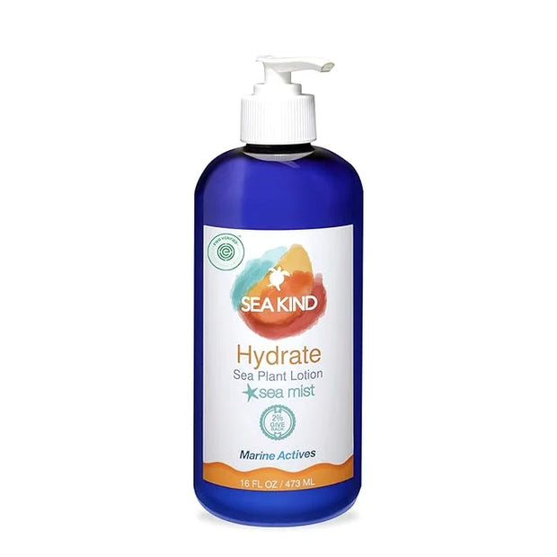 All Natural Hydrate Lavender Sea Plant Hand and Body Lotion for Women and Men, Essential Oil Scent 16 Fl Oz, Non Comedogen...