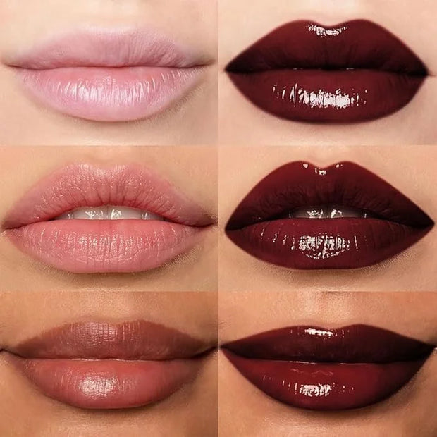 Hydrating Lip Glow Oil, Plumping Lip Oil, Tinted Lip Plumper Gloss,Younger-Looking Lips | Nourishing Long Lasting Non-Stic...