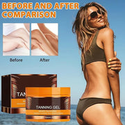 Luxury Intensive Tanning Gel,Brown Intensive Tanning Luxe Gel,Natural Tanning Accelerator Cream, Beauty Brown Tanning Gel ...