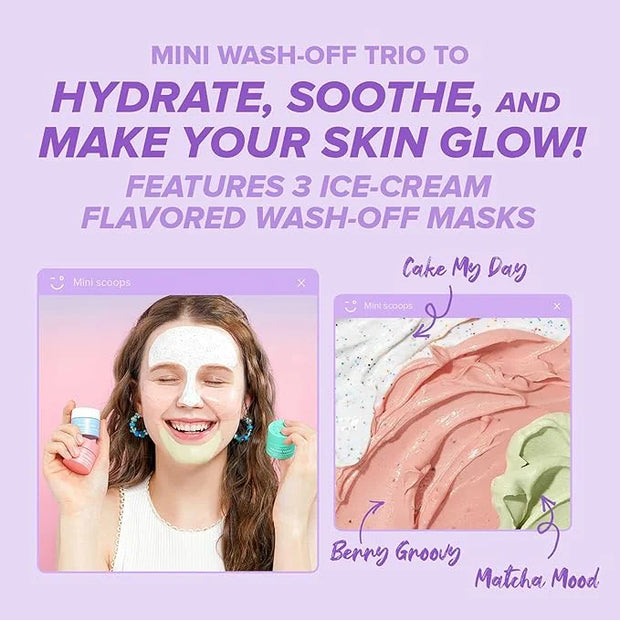 I DEW CARE Hydrogel Eye Patch - Starlit Kitten, 5 EA + Mini Scoops Bundle - Product Image