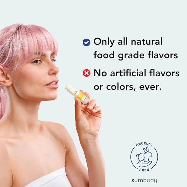 Lip Balm Beeswax Gift Set -Assorted Ingredients,