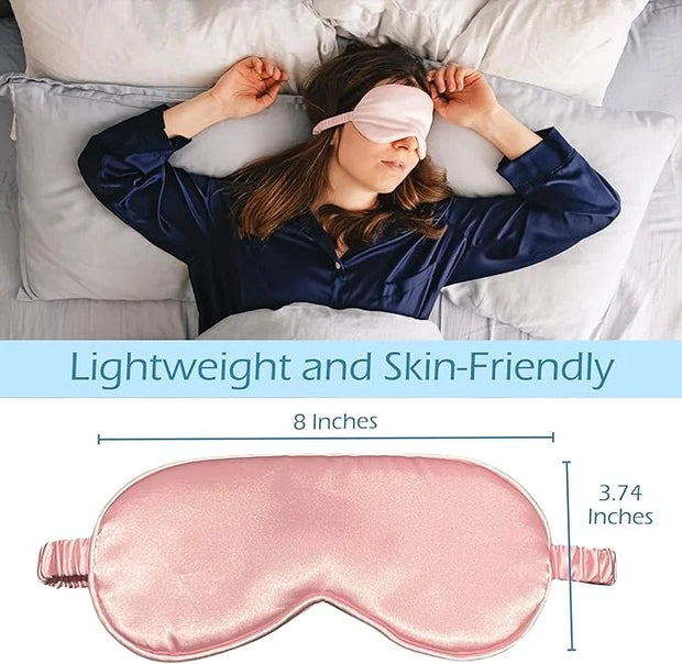 Le Luxe Sleep Mask (Luxury Silk Sleep Mask, Silky Smooth Comfort - Eye Cover - Eye Mask - Anti Aging - Skin Care - Ultra S...