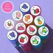 Expressions girl 24pc Roll On Lip Gloss Set with Carrying Case, Glossy Lip Make-up for Kids and Teens - Fruity Flavors, No...