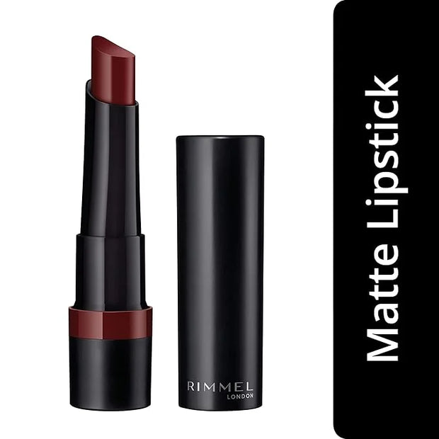Rimmel Lasting Finish Matte Lipstick, 560 Crimson Desire (Pack of 2) - Product Image