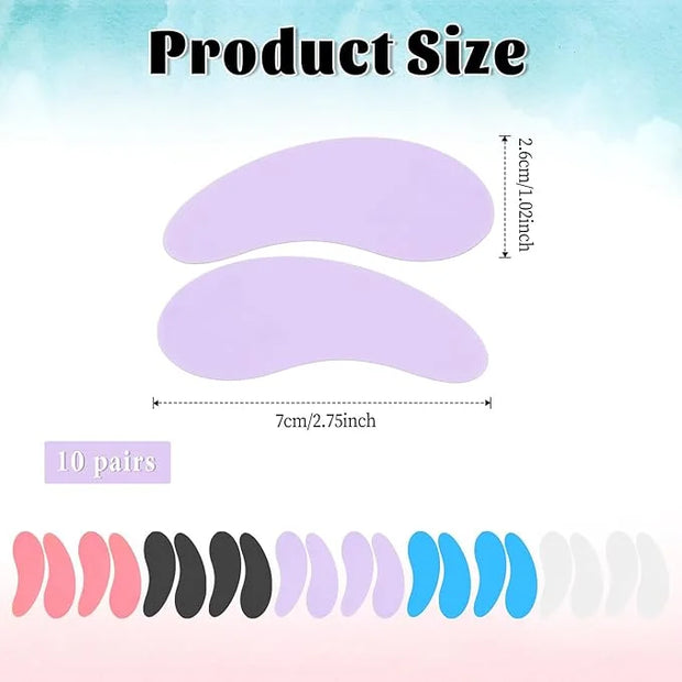 20 PCS Under Eye Patches, Reusable Eye Patches Silicone Patches Under Eye Mask Silicone Eye Patches Reusable Overnight for...