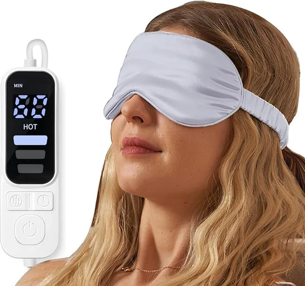 Heated Eye Mask for Dry Eyes,FSA HSA Eligible,Syndrome, MGD, Blepharitis, Stye Eye Treatment,Warm Compress for Eyes, Cool ...