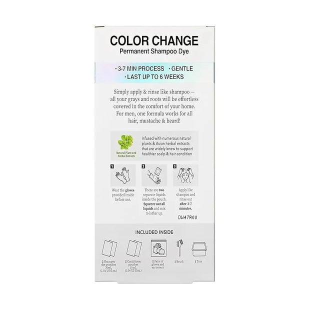 KISS Color Change Shampoo Dark Brown - Product Image