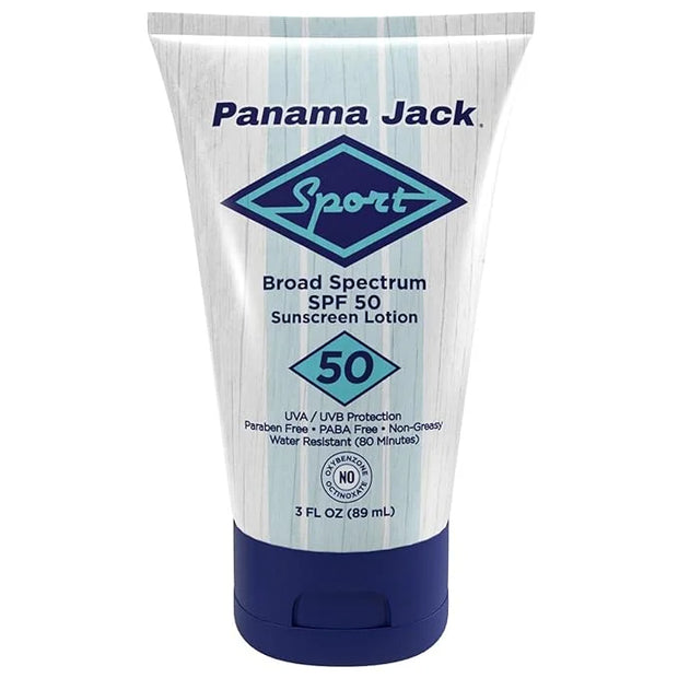 Sport Sunscreen Lotion - SPF 50, Broad Spectrum UVA/UVB Protection, Non-Greasy, PABA, Paraben, Gluten & Cruelty Free, Wate...
