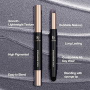 FV Cream Shimmer Eyeshadow Stick，Long Lasting & Waterproof, Multi-Use & High Pigment Eyeshadow Makeup Stick, Smoky Grey Sh...
