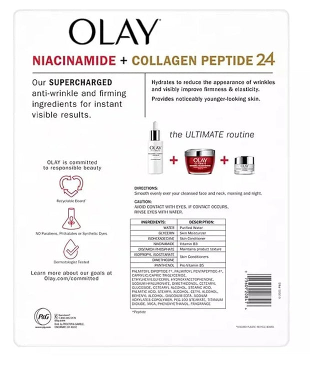 Olay Ultimate Niacinamide + Hyaluronic + Peptide Eye Cream (0.5 fl. oz., 2 pk.) - Product Image