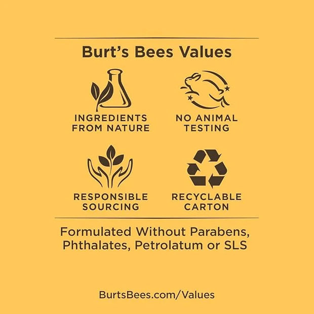 Burt's Bees Lip Balm - Mango, Lip Moisturizer With Responsibly Sourced Beeswax, Tint-Free, Natural Origin Conditioning Tre...