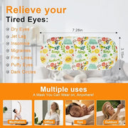 10 Packs of steam Eye Masks, Disposable Heated Eye Masks, Quickly Relieve Eye Fatigue, Suitable for Swollen Eyes, Sleep, T...