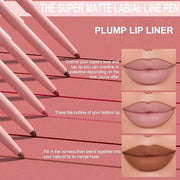 evpct Orange Nude Brown Matte Creamy Retractable Lip Liner Pencils for Women Shaping & Sculpting Lips, Long Lasting Waterp...
