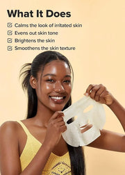 I DEW CARE Real Herb Calendula Sheet Face Mask - Hot As Sheet | Korean Face Masks Skincare, Moisturizing and Calming for D...