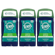 Tom's of Maine Antiperspirant Deodorant for Men, North Woods, 2.8 oz, Pack of 3 (Packaging May Vary) - Product Image