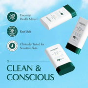 Rataplan Minari Calming Oil Control Sun Stick SPF 50+ PA++++ - Korean Sunscreen Stick for Face, Matte Sunscreen for Oily S...