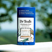 Dr Teal's Aluminum Free Deodorant, Coconut Oil with Essential Oils, 2.65 oz (Pack of 3) - Product Image