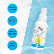 Natural and Vegan SPF 50+ Mineral Sunscreen for Full Body - Water Resistant (80 Minutes), Unscented, Titanium Dioxide FREE...