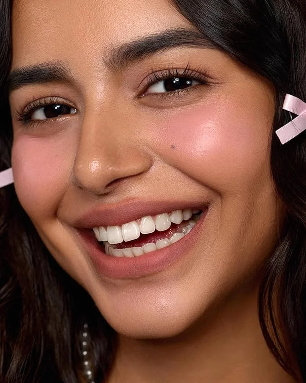 Flower Knows Strawberry Cupid All Day Glow Liquid Blush,Water- & Sweat-Resistant Blush for Cheeks,Blendable Dewy Finish wi...