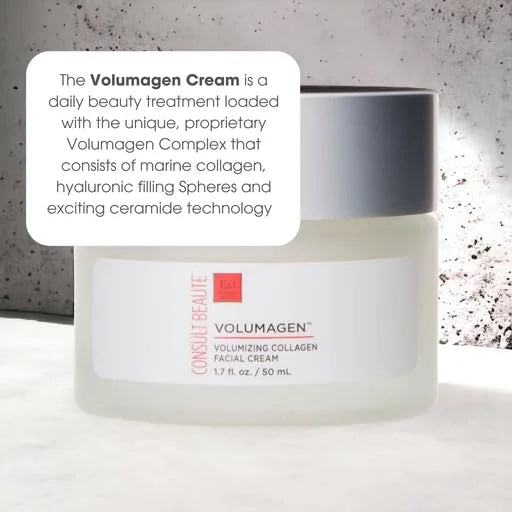 Consult Beaute Volumagen TRIO Skin Care For Plumper & Smoother Skin - Collagen, Hyaluronic Acid and Ceramides - Doctor For...