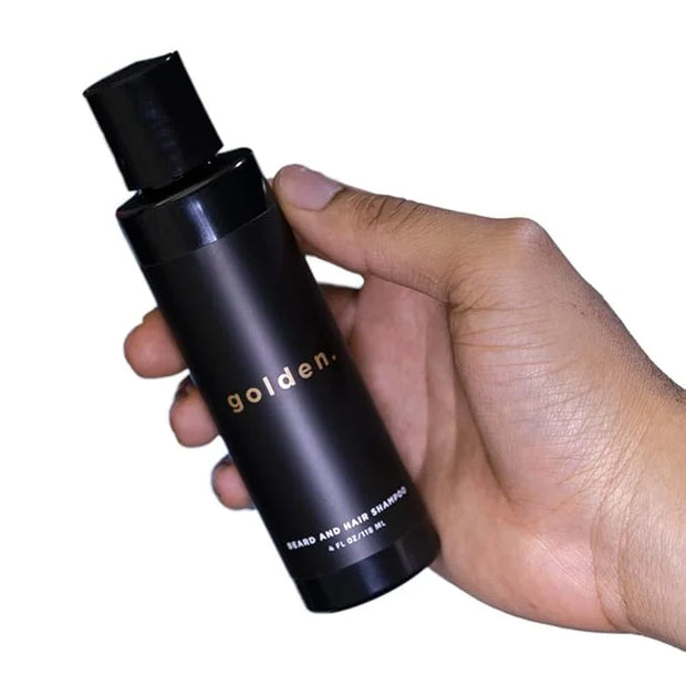 Golden Grooming Co. 3-in-1 Men's Body Wash - Hair & Beard Shampoo - Cleanses, Hydrates, Softens - Body Wash for All Skin T...