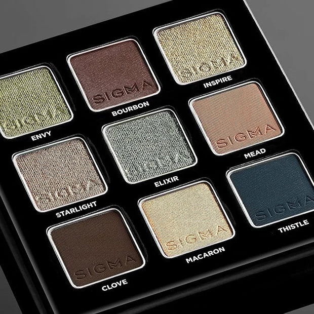 Sigma Beauty On-the-Go Eyeshadow Palette - Ivy -