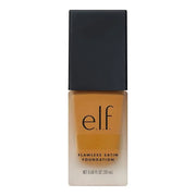 e.l.f. Flawless Satin Foundation, Lightweight & Medium Coverage, Semi-Matte Finish, Vegan & Cruelty-Free, Suede, 0.68 Fl O...